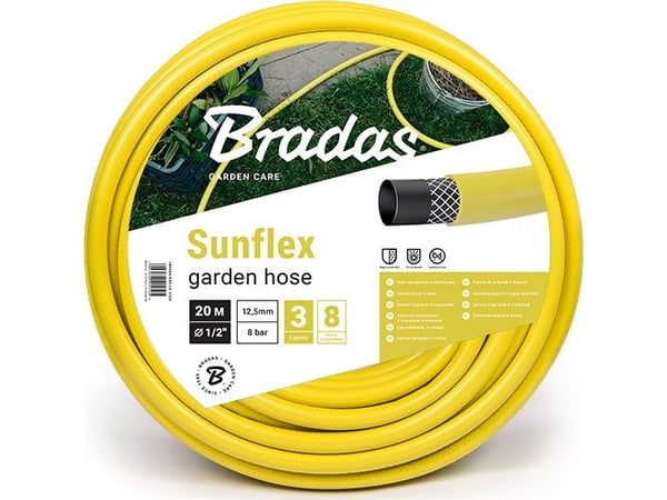 Bradas WMS1/250, 50 m, PVC, 1,27 cm