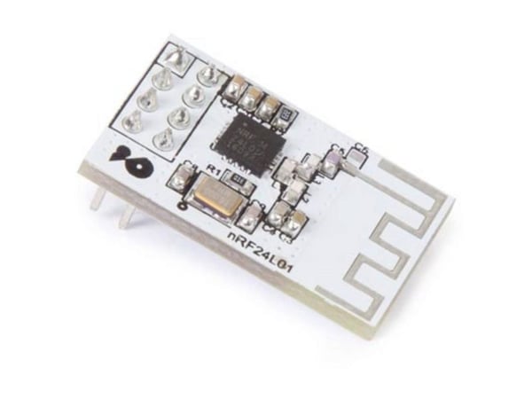 Whadda WPI322, RF-mottakermodul, Sort, Gull, Hvit, 250 m, 2.4 GHz, 35 mm, 75 mm