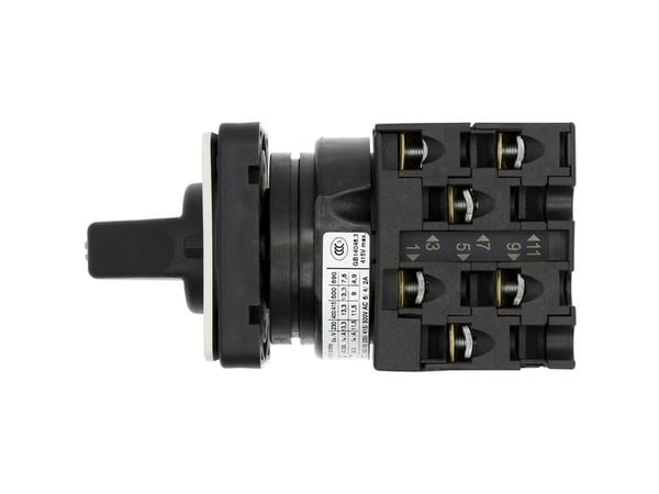 Eaton T0-3-8216/E Sähkökytkin Vaihtokytkin 3P Musta - Metallinen (024609)