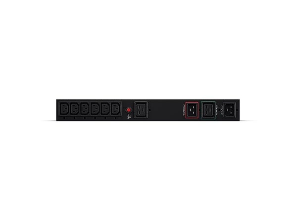 CyberPower Maintenance Bypass PDU MBP20HVIEC6A - Strømfordelerenhet (kan monteres i rack) - AC 200-240 V - inngang: 2 x IEC 60320 C20 - utgangskont...