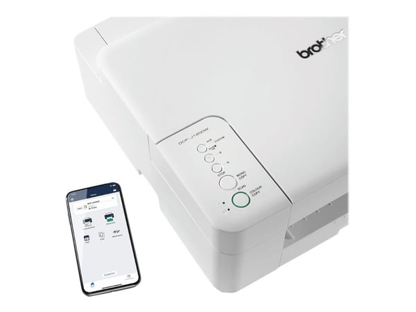 Brother DCP-J1200W - Multifunksjonsskriver - farge - ink-jet - A4/Letter (medie) - opp til 16 spm (trykking) - 150 ark - USB 2.0, Wi-Fi(n)