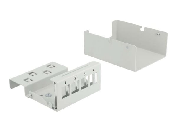 DeLOCK 43407, Harmaa, Metalli, 87,3 mm, 112,5 mm, 45,2 mm