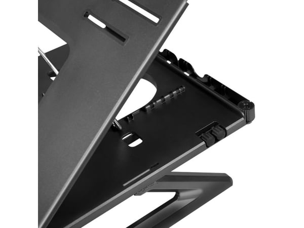 LogiLink AA0133, PC-stativ, Sort, Metall, Plast, 25,4 cm (10"), 40,6 cm (16"), 280 mm