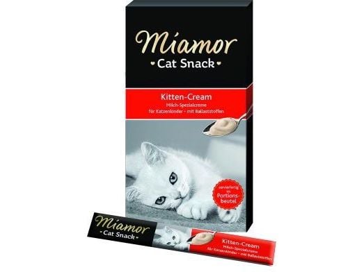 MIAMOR Cat Cream Junior - Kattegodbidder - 6 x 15g
