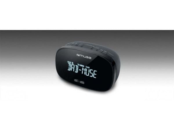Muse M-150 CDB, Klokke, Analog og digital, DAB, DAB+, FM, PLL, LCD, Sort, Knapper