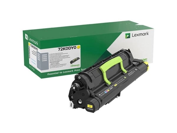 Lexmark - Gul - original - fremkallerpatron LCCP, LRP - for Lexmark CS820, CS827, CX820, CX825, CX827, CX860, XC6152, XC6153, XC8160, XC8163