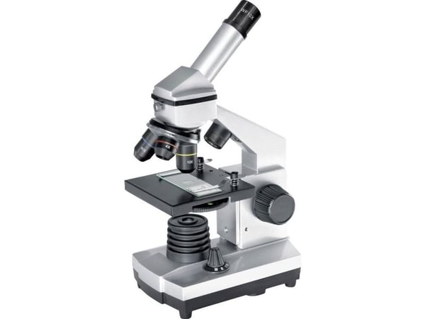 Mikroskop Bresser Junior Biolux CA 40X-1024X med eksperimentelle sett og smart te