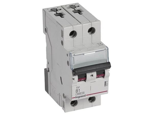 Legrand TX3, Dvärgbrytare, Typ B, IP20, 240 - 415 V