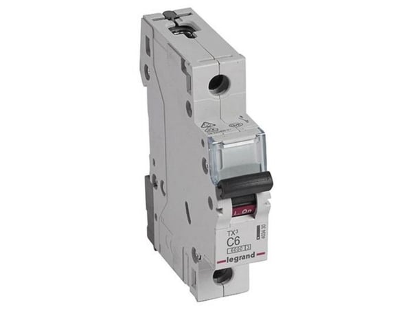 Legrand TX3, Dvärgbrytare, Typ C, IP20, 240 - 415 V