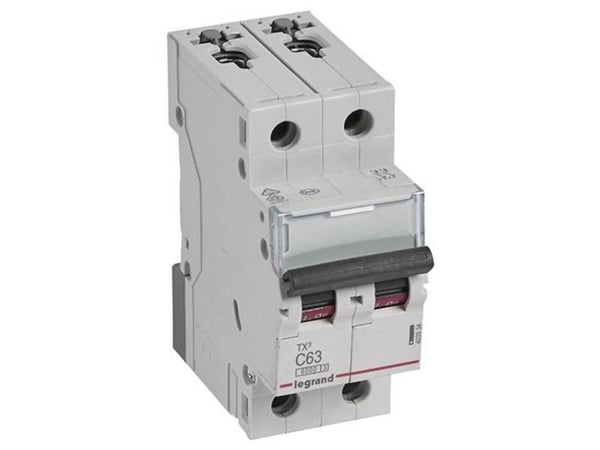 Legrand TX3, Dvärgbrytare, Typ C, IP20, 240 - 415 V