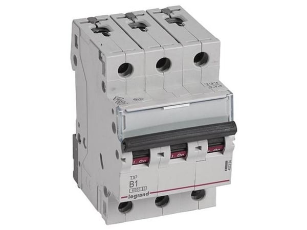 Legrand TX3, Dvärgbrytare, Typ B, IP20, 240 - 415 V