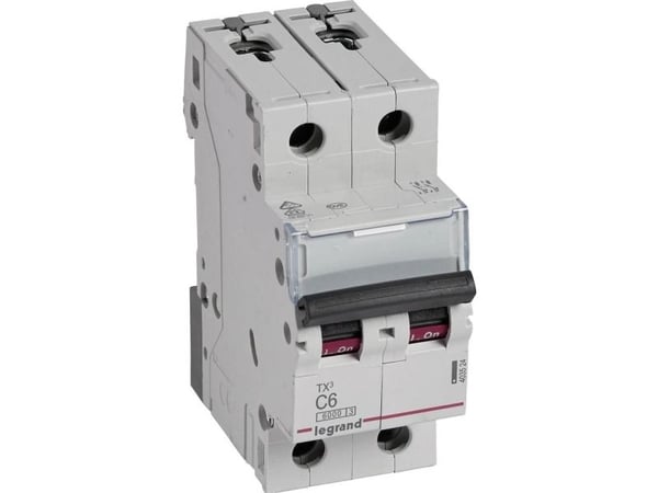 Legrand TX3, Dvärgbrytare, Typ C, IP20, 240 - 415 V