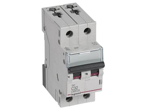 Legrand TX3, Dvärgbrytare, Typ C, IP20, 240 - 415 V