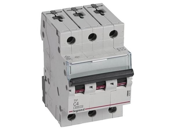 Legrand TX3, Dvärgbrytare, Typ C, IP20, 240 - 415 V
