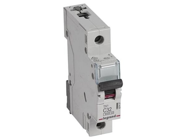 Legrand TX3, Dvärgbrytare, Typ C, IP20, 240 - 415 V