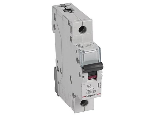 Legrand TX3, Dvärgbrytare, Typ C, IP20, 240 - 415 V