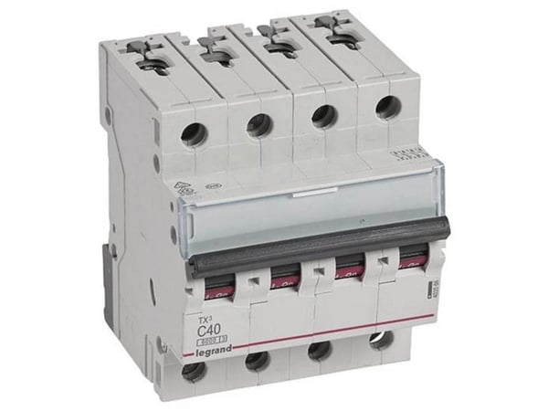 Legrand TX3, Dvärgbrytare, Typ C, IP20, 240 - 415 V