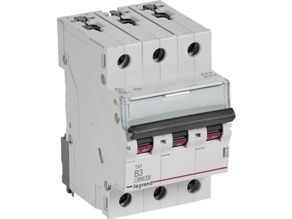 Legrand TX3, Dvärgbrytare, Typ B, IP20, 240 - 415 V