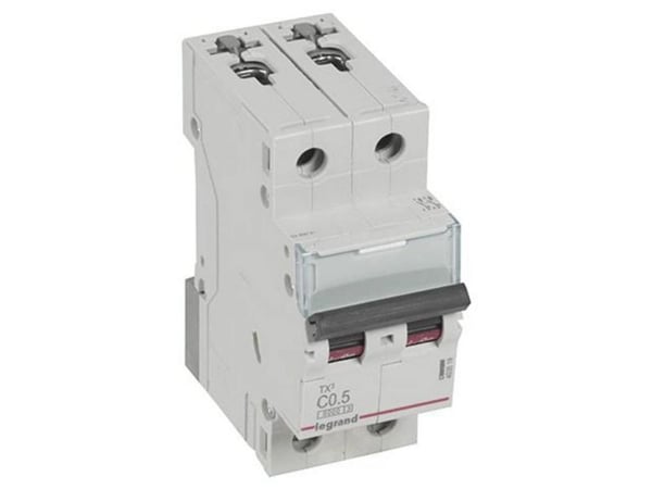 Legrand TX3, Dvärgbrytare, Typ C, IP20, 240 - 415 V