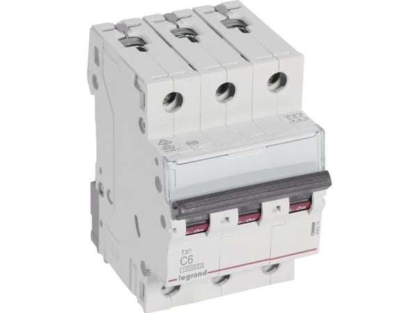 Legrand TX3, Dvärgbrytare, Typ C, IP20, 240 - 415 V