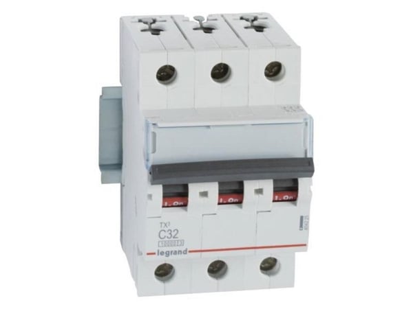 Legrand TX3, Dvärgbrytare, Typ C, IP20, 240 - 415 V