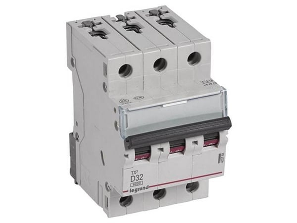 Legrand TX3, Dvärgbrytare, Typ D, IP20, 240 - 415 V