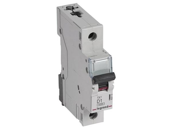 Legrand TX3, Dvärgbrytare, Typ D, IP20, 240 - 415 V