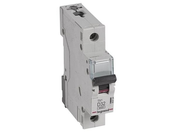 Legrand överströmsbrytare S 301 1P D 32A 6000A - 403724