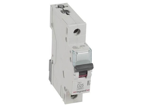 Legrand TX3, Dvärgbrytare, Typ D, IP20, 240 - 415 V