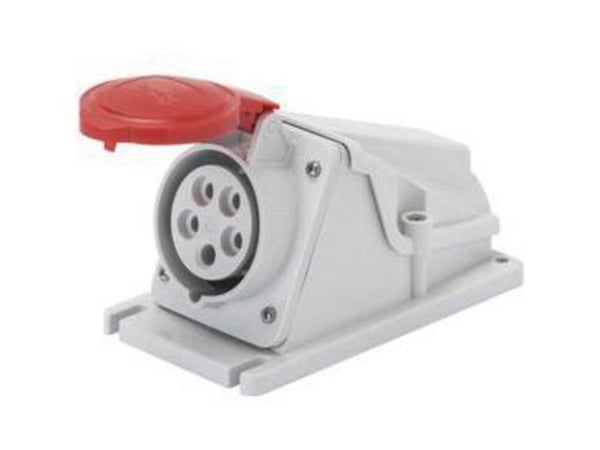 Gewiss GW62482, 3P+N+T, 6 t, Rød, IP44, CE, ENEC, 400 V