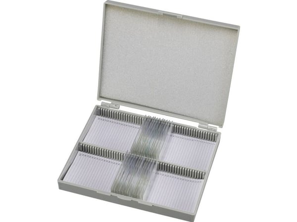 Bresser Optik permanente preparater 25 stk 5986001 mikroskop-objektglassholder