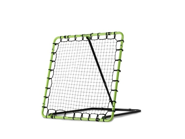 EXIT Tempo multisport rebounder 120x120cm - green/black, firkant, Flerstasjons returvegg, Justerbar vinkel, Sort, Grønn