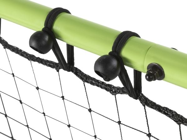 EXIT Tempo multisport rebounder 120x120cm - green/black, firkant, Flerstasjons returvegg, Justerbar vinkel, Sort, Grønn