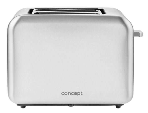 Concept TE2050, 2 skive(r), Rustfritt stål, Rustfritt stål, Knapper, Dreining, 950 W, 0,8 m