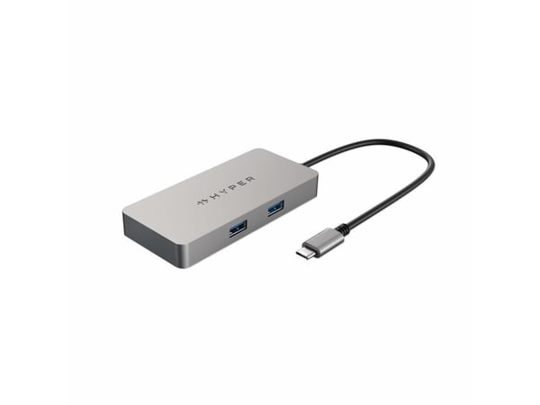 Hyper HyperDrive HDMB2 - Telakointiasema - USB-C - HDMI - GigE