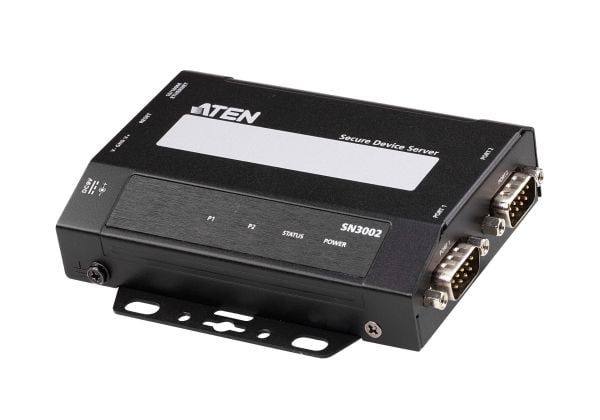ATEN Altusen SN3000 series SN3002 - Enhetsserver - 2 portar - 100Mb LAN, RS-232