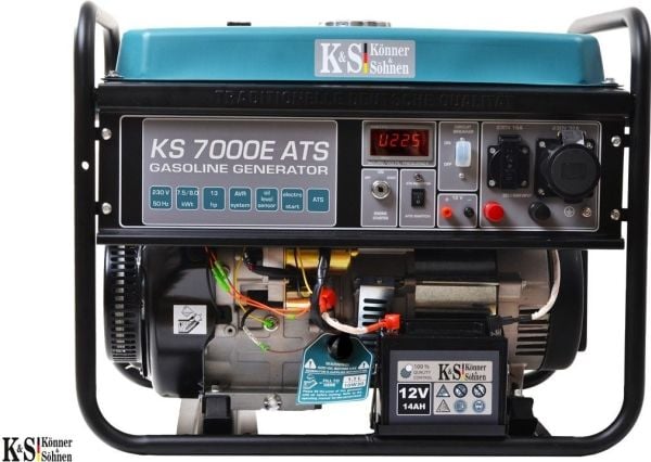KÖNNER &amp; SÖHNEN GENZYNIC GENERATOR 5,0kW 230/400V ELECTRIC START AVR VST KS7000E-1/3