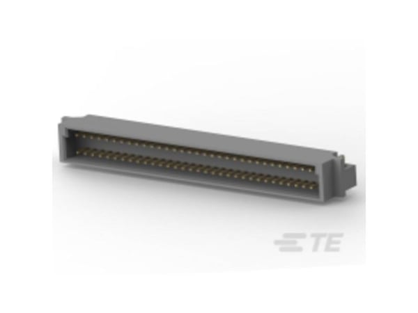 TE Connectivity Eurocard 64 Way 2.54mm Pitch, Type C Class C2, 3 Row, Right Angle DIN 41612 Connector, Plug