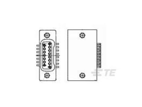 TE Connectivity TE AMP Nanonics Products 9-1589484-3 1 stk pakke