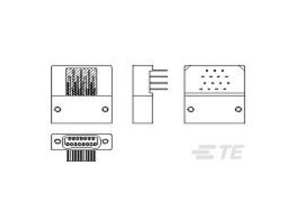 TE Connectivity TE AMP Nanonics Products 1589809-3 DSUB-kontakt 1 stk