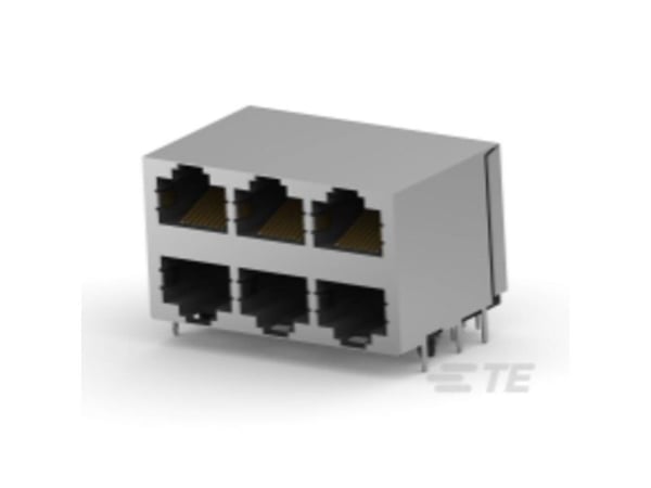 TE Connectivity TE AMP High Performance Mod Jacks RJ-kontakt 5569256-1, 1 st TE Connectivity TE AMP High Performance Mod Jacks RJ-kontakt 5569256-1, 1 st