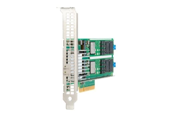 HPE NS204i-p Gen10 Plus - Diskkontroller - M.2 - M.2 NVMe Card / PCIe 3.0 (NVMe) - for Edgeline e920; ProLiant DL325 Gen10, DL360 Gen10, DL380 Gen1...