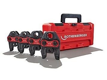 Rothenberger SV15-18-22-28mm, 190 mm, 390 mm, 120 mm, 8,7 kg, 9,1 kg, Pressklemme