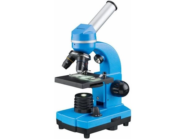 Bresser Optics Junior, Digitalt, Blå, Aluminium, Plast, 1600x, 40x, LED