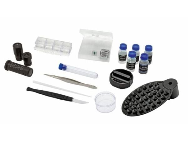 Bresser Optics Junior, Digitalt, Blå, Aluminium, Plast, 1600x, 40x, LED