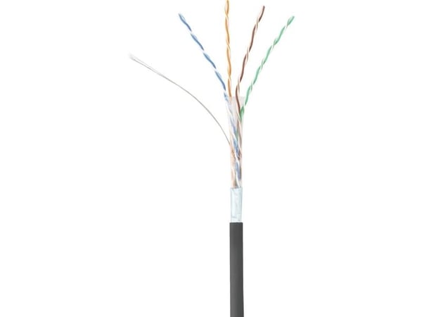 Renkforce RF-4732884, 5 m, Cat5e, F/UTP (FTP), RJ-45, RJ-45, Sort