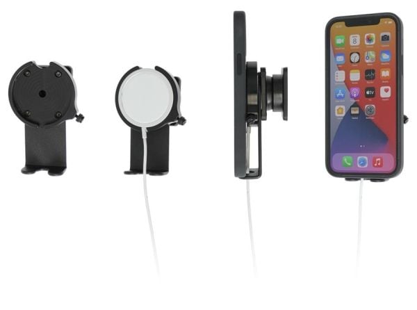 Brodit 216176, Mobiltelefon / smartphone, Passiv hållare, Bil, Svart