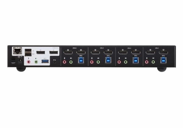 ATEN CS1944DP - KVM / lyd / USB-svitsj - 4 x KVM/lyd - 4 lokalbrukere - stasjonær
