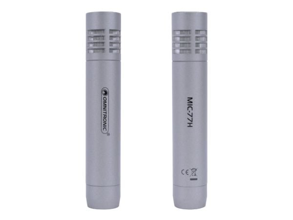 Omnitronic 13030904, Instrumentmikrofon, -38 dB, 30 - 18000 Hz, 100 O, 135 dB, Kardioide