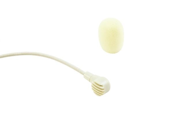 Omnitronic 13063290, Scene/opptreden, Kardioide, Kondensator, Koblet med ledninger (ikke trådløs), 3.5 mm (1/8"), Hvit